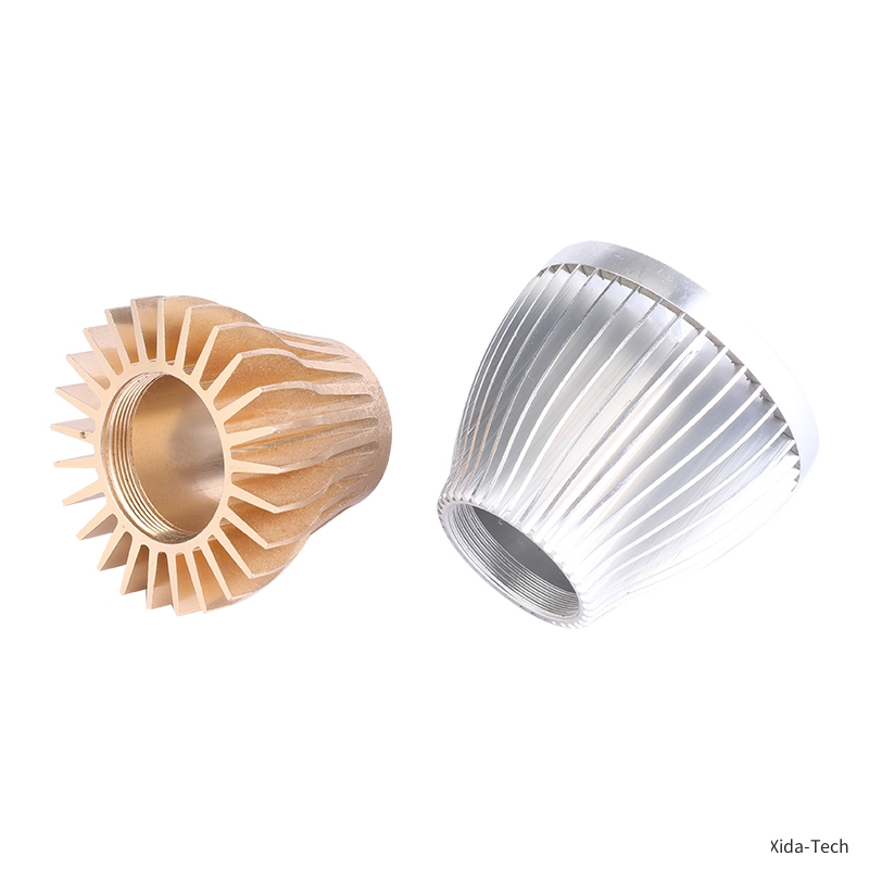Heat Sink High precision parts CNC turning and aluminum OEM ODM CNC drilling and milling services